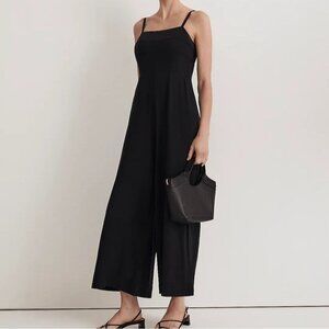 Madewell Black Strappy Jumpsuit
